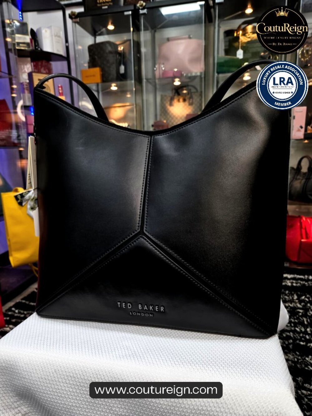 Ted Baker – London Hannah Leather Shoulder Tote